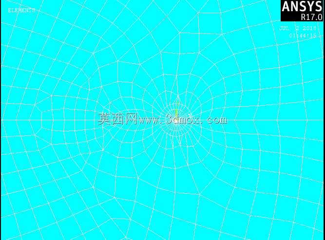 ANSYS中裂纹的LEFM建模