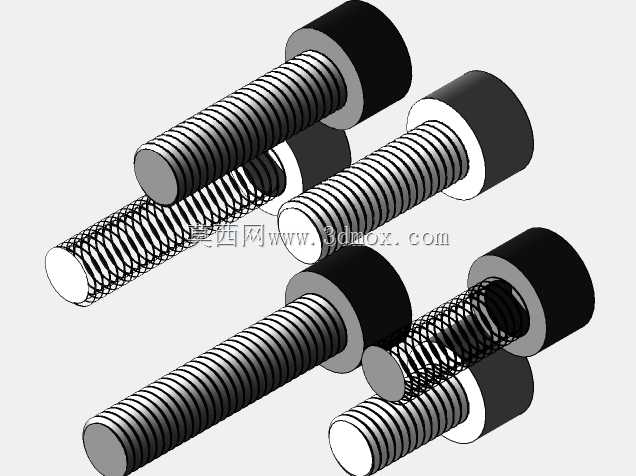 M10*1.5六角螺钉20,25,30,35,40,45 mm