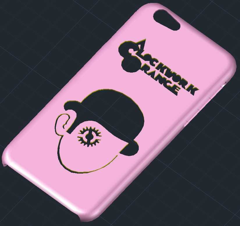 iphone 6S的发条橙色外壳