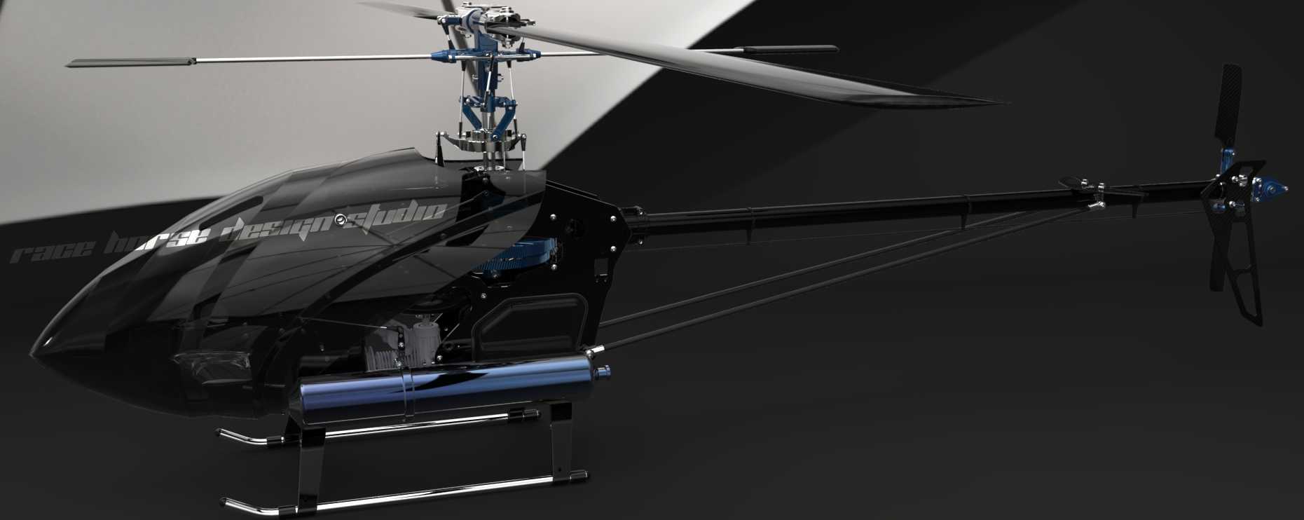 Trex 700 Nitro Solidworks