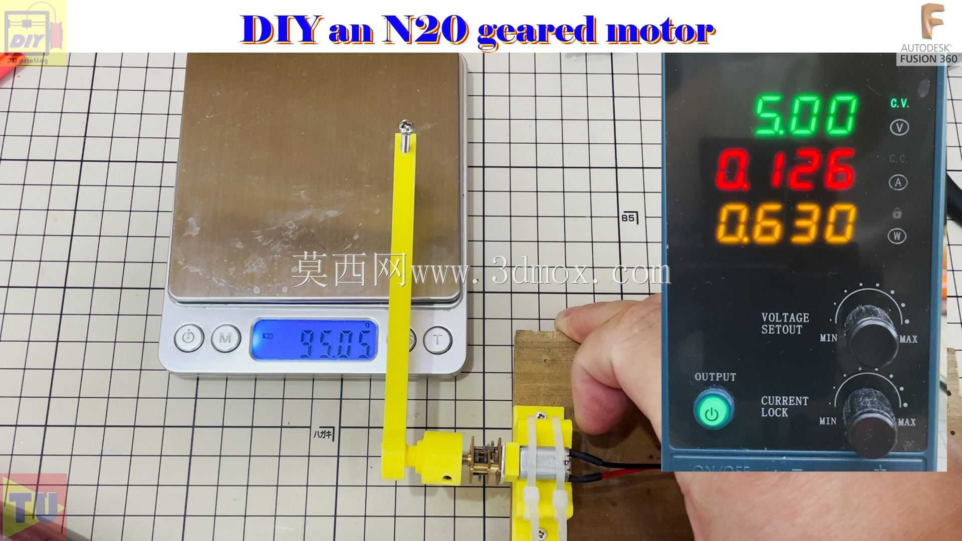 DIY N20���ֵ��������ʧ�ٵ�����Ť�أ�