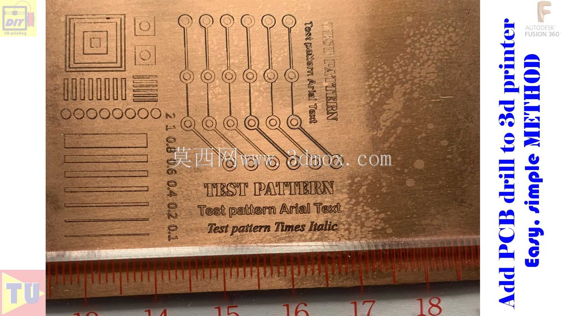 将PCB钻孔器和支架添加到3d打印机