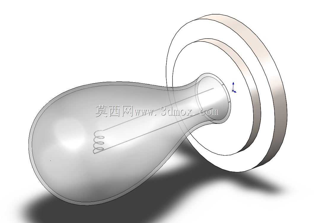 简易圆形前照灯15厘米