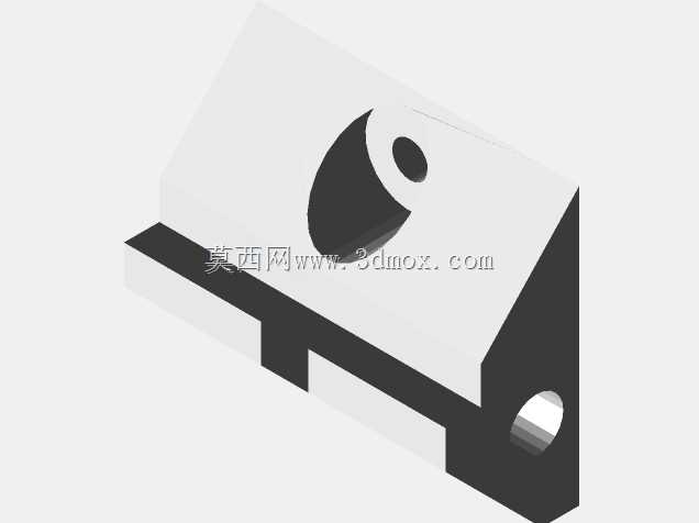 Mlok兼容45度偏置导轨。
