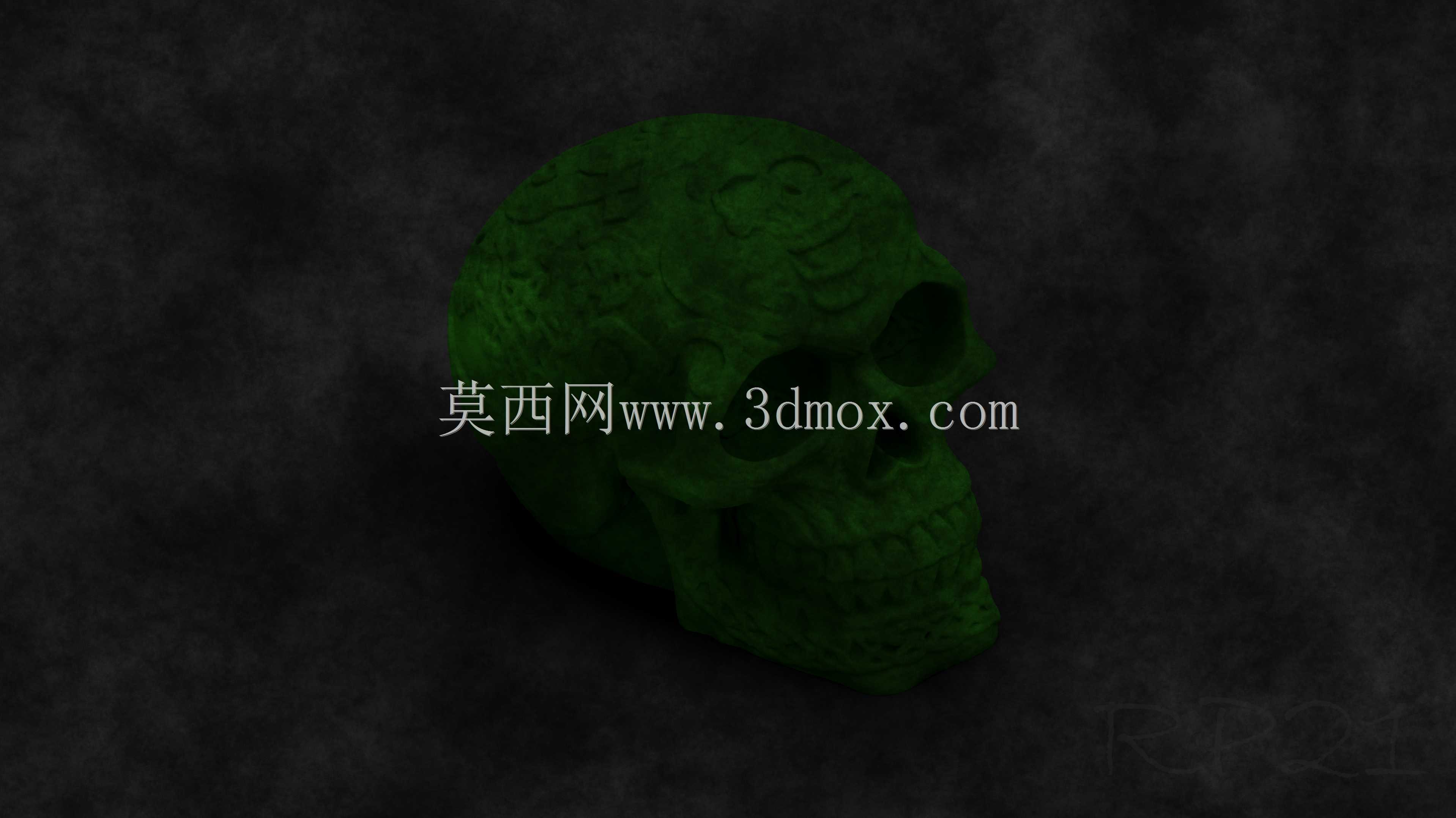 凯尔特骷髅4K效果图