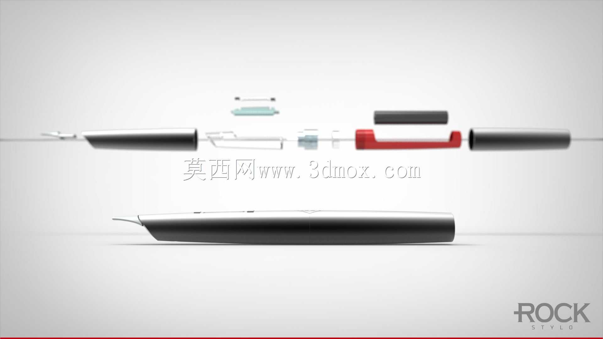 岩石蒸汽柱