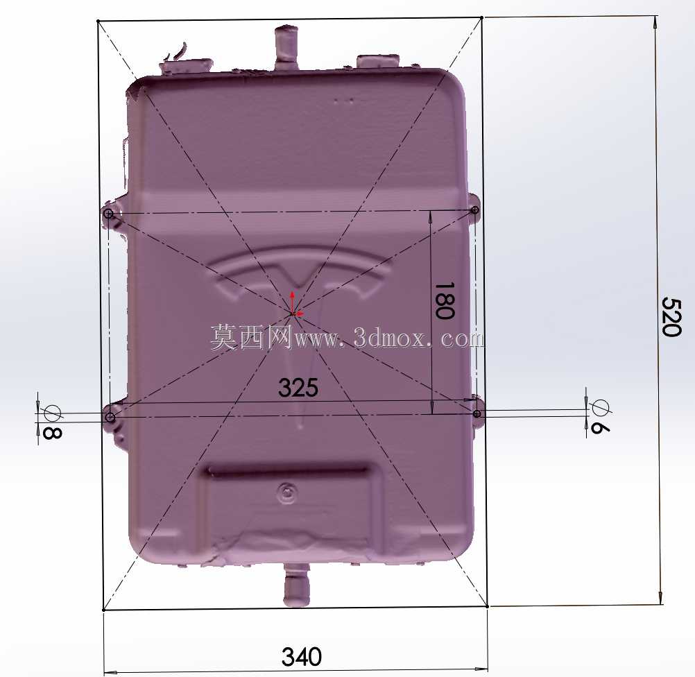特斯拉2代车载充电器3d扫描