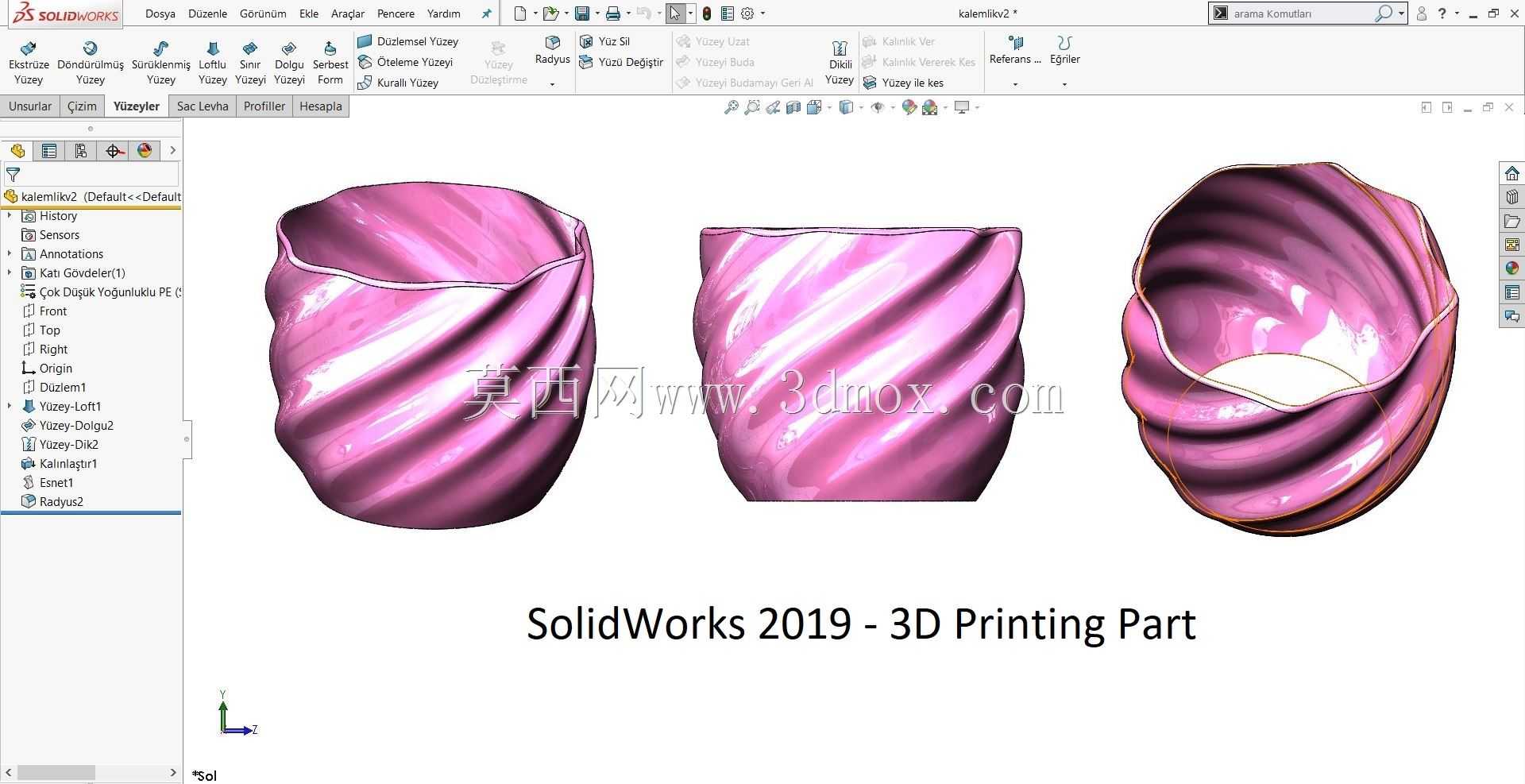 SolidWorks 2019-�ʼ�-3D��ӡ����Ƶ��