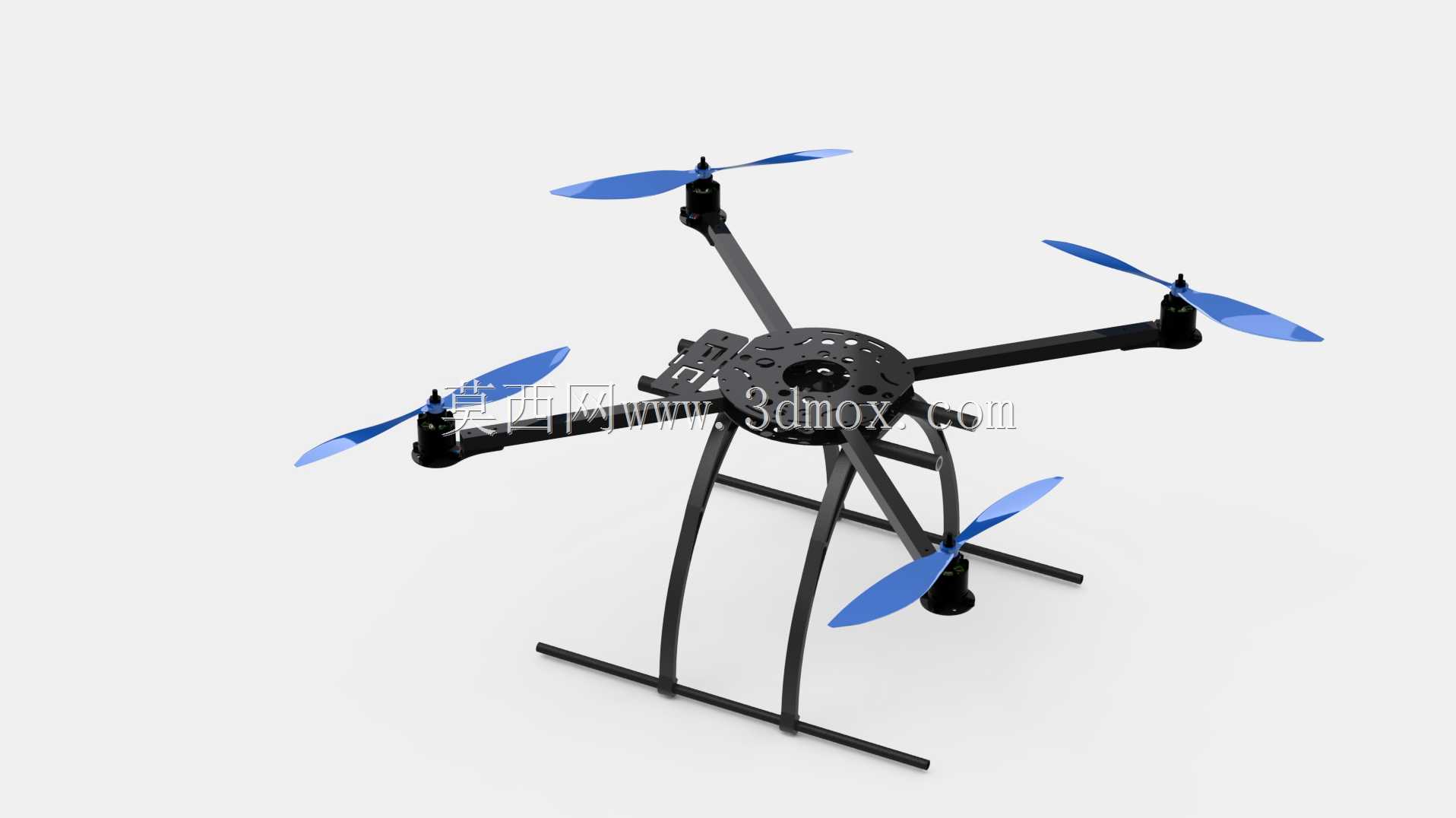 Hobbyking X580玻璃纤维四旋翼机机架