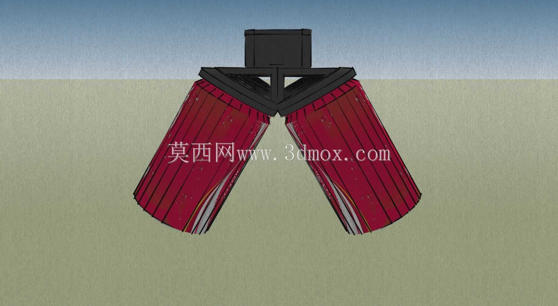 用于3D打印的可口可乐罐V12 LED灯