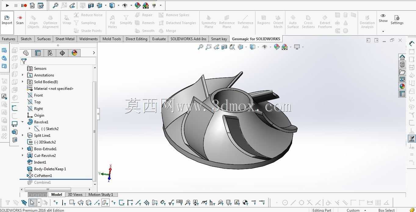 Ҷ��ҶƬ������Solidworks�Զ�������-��