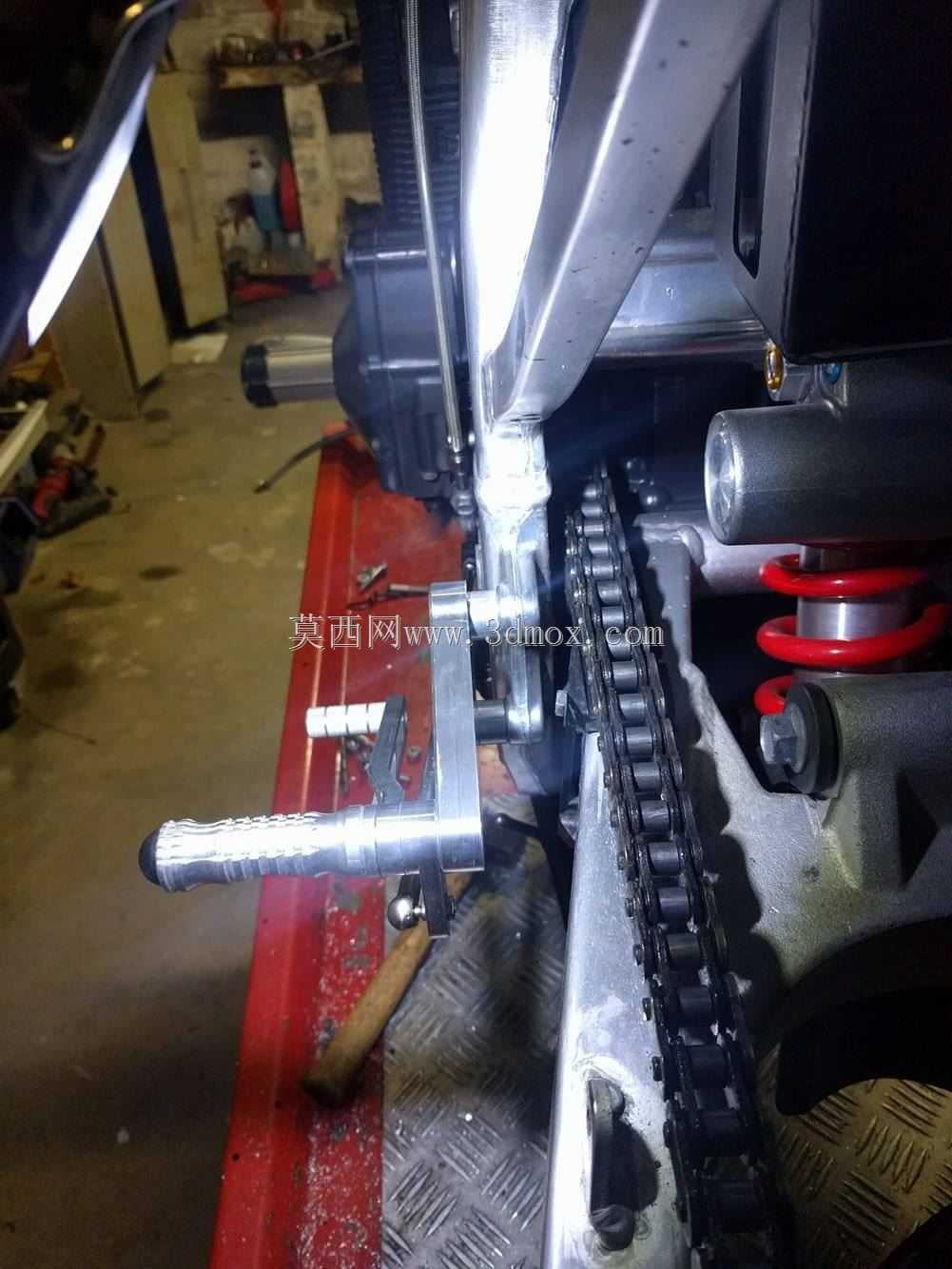 Platine Arri��re Support S��lector de Vitesse 1100 GSXR