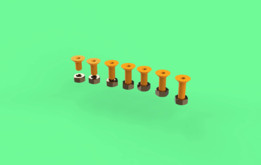 ���Ƴ�ͷƽͷ��˨�ݶ�M6����ĸ