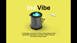 Ina Vibe(一种重量轻、便携式氢动力烹饪燃烧器/炉子,配有热电发电机,利用热能产生可持续、经济和清洁的电力)