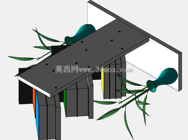 交叉书架