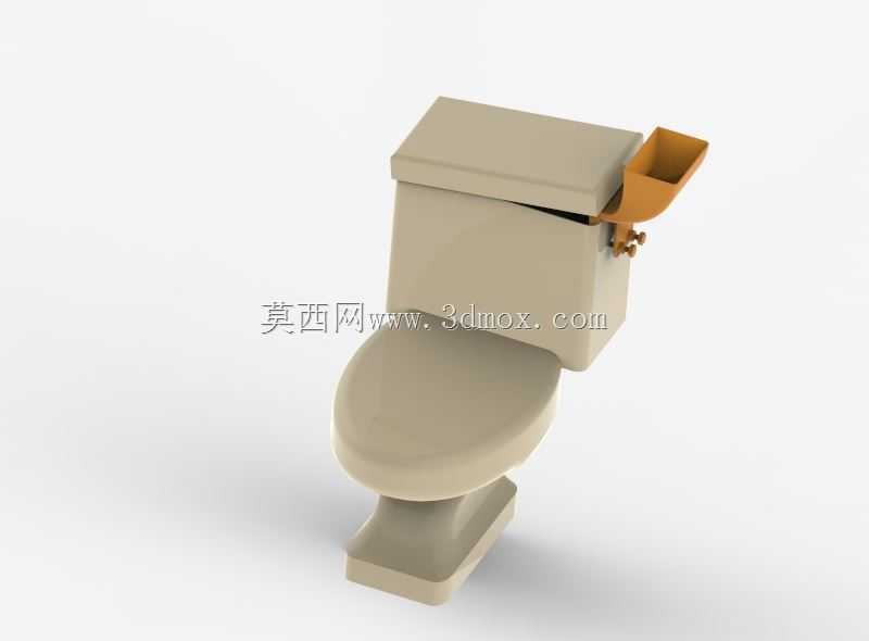 侧向冲洗进口