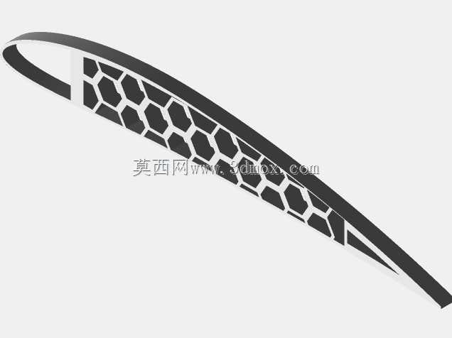 NACA 6412机翼-六边形结构-版权所有