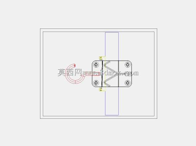 带限位垫片的滑块