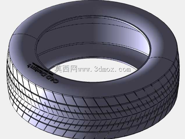 catiav5中的汽车轮胎建模