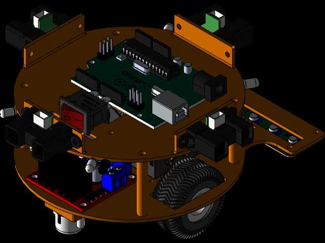 直线跟随机器人Solidworks 2016