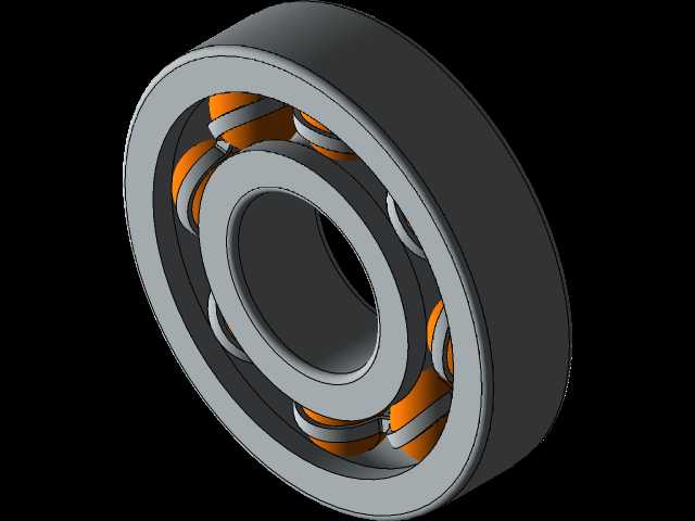 滚珠轴承Solidworks 2016