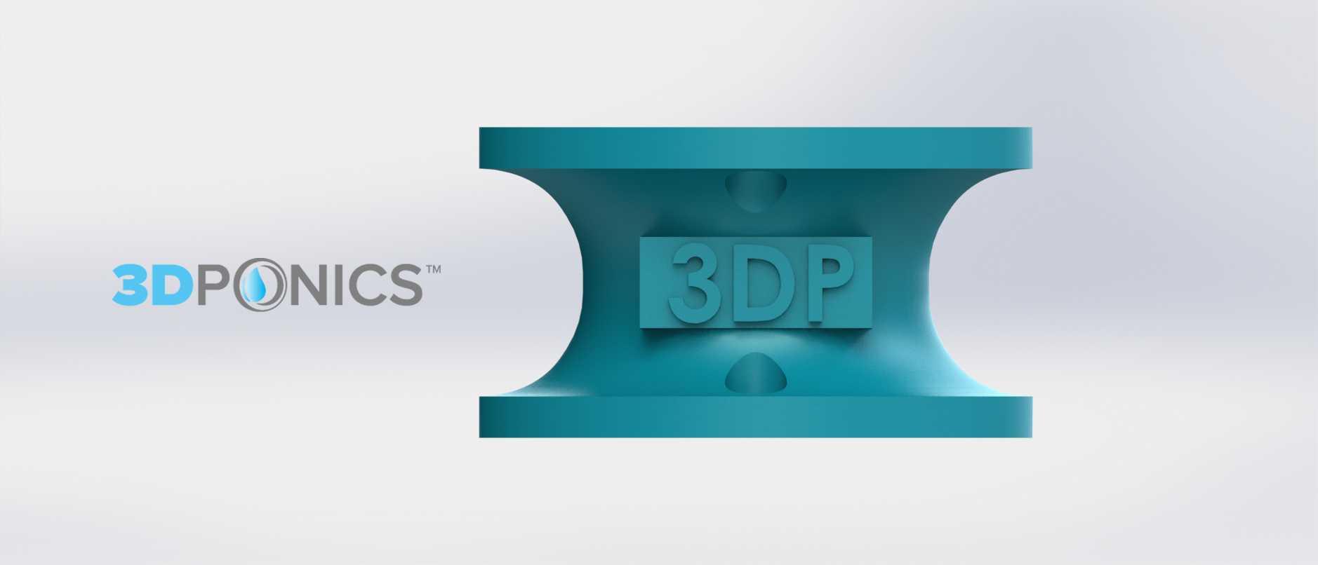 瓶式连接器(小型)-3Dponics小型水培系统