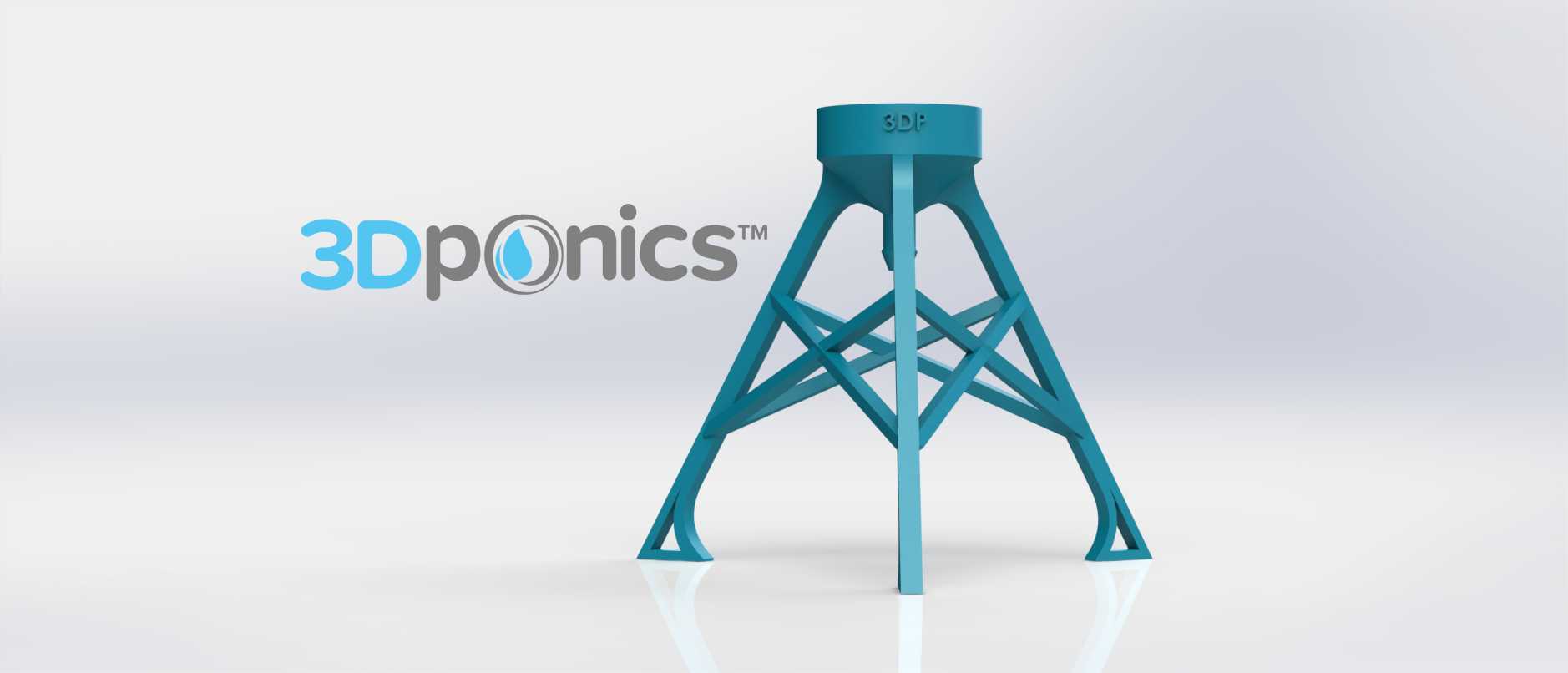 瓶架-3Dponics非循环水培系统