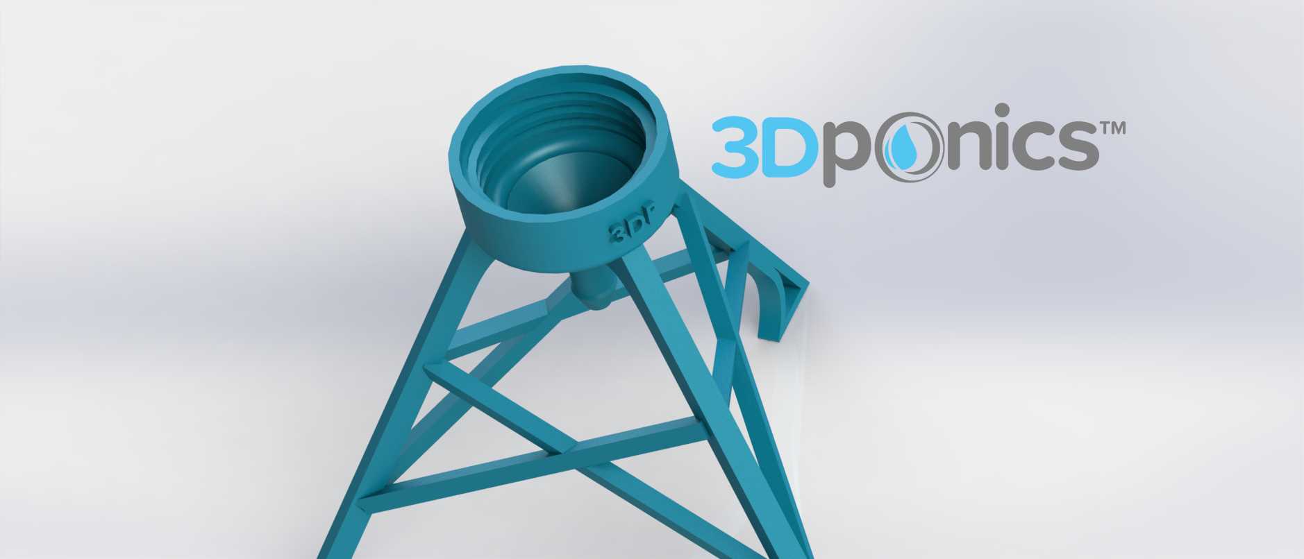 瓶架-3Dponics非循环水培系统