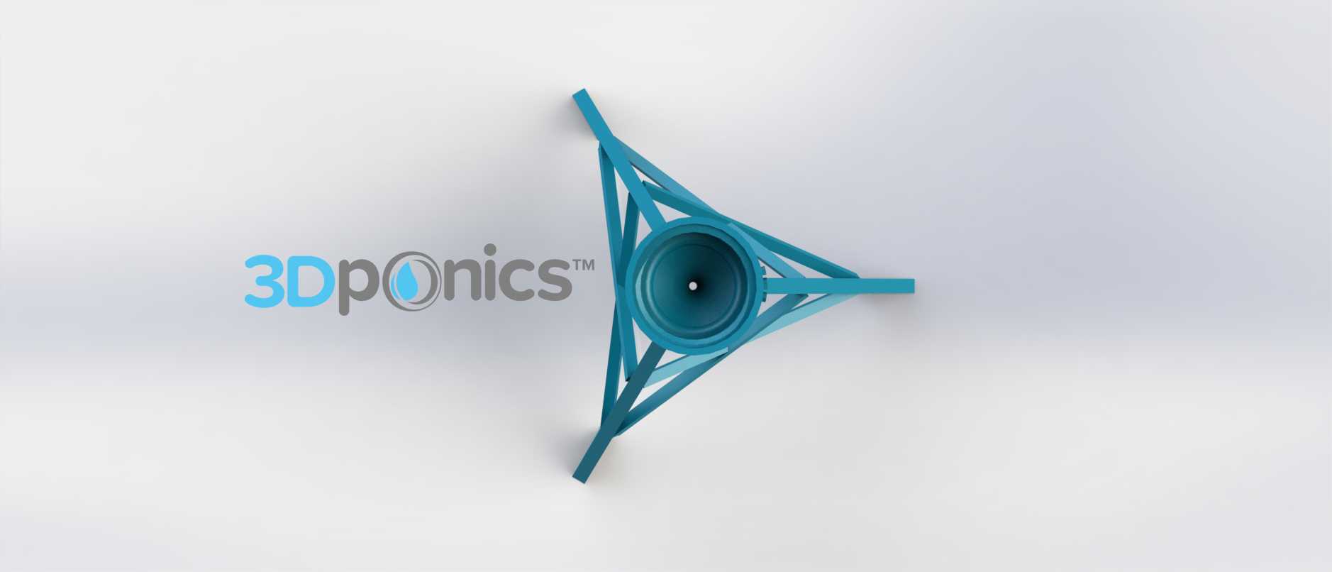 瓶架-3Dponics非循环水培系统