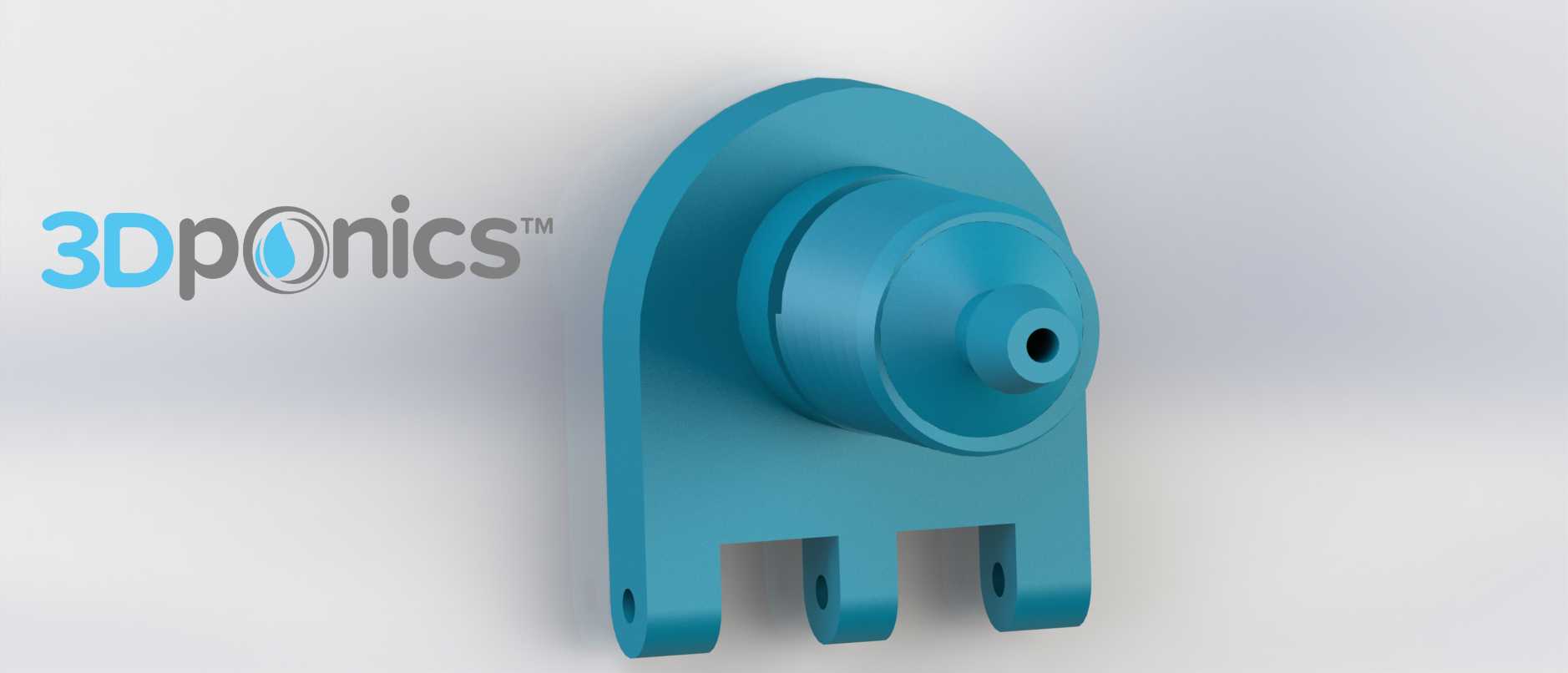 接收器-3Dponics非循环水培系统