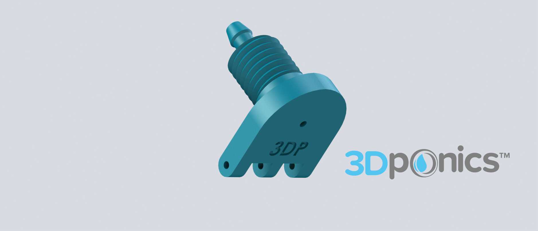 接收器-3Dponics非循环水培系统