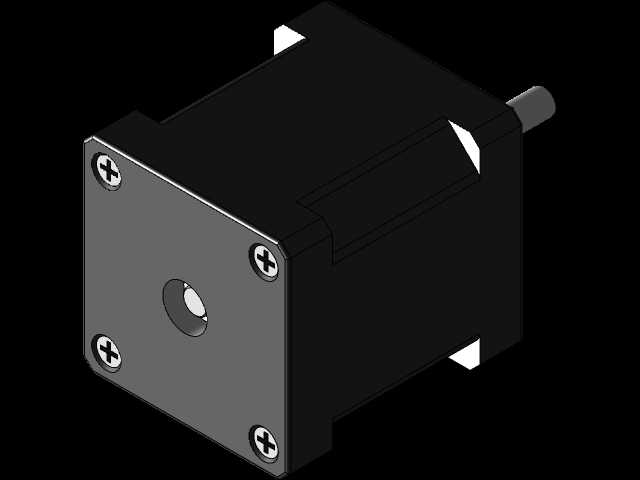 LDO Nema 17 25毫米轴步进电机