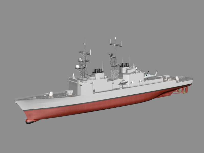 美国军舰斯普鲁恩斯DD-963