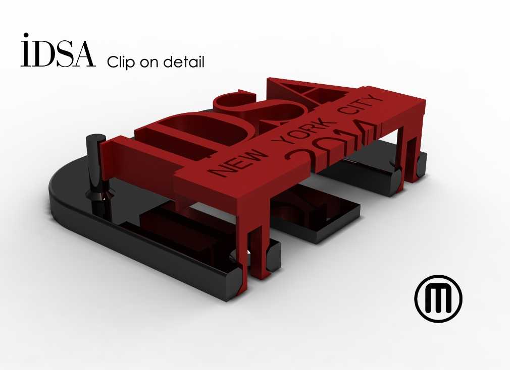 IDSA\u0026 Makerbot-翻领针