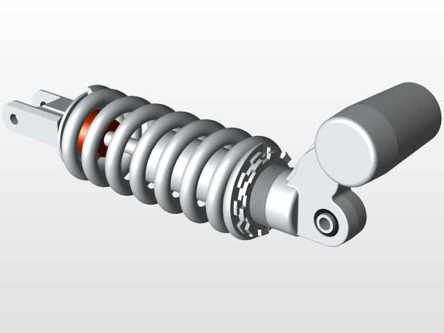 2008-2017 Hyabusa后减震器