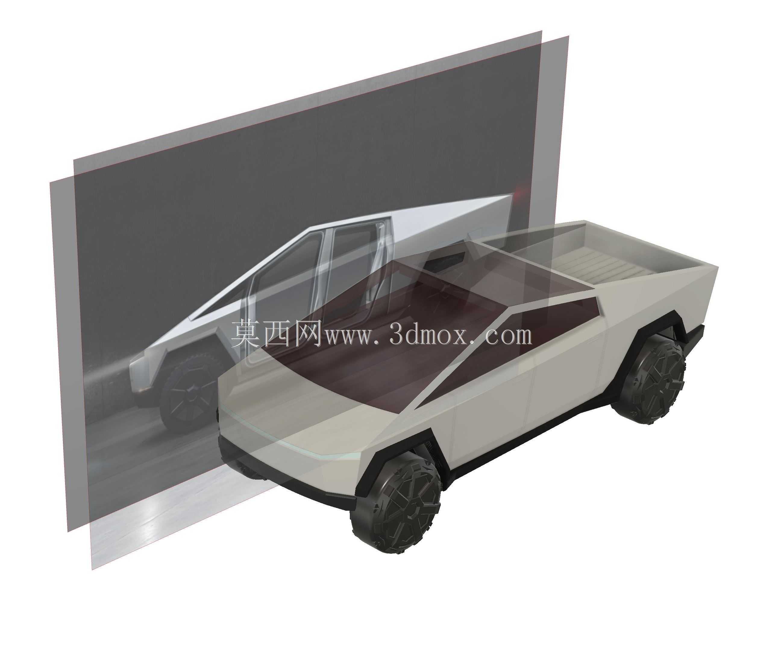 ����ͼֽ��Cybertruckȫ�ߴ�CAD����˹��
