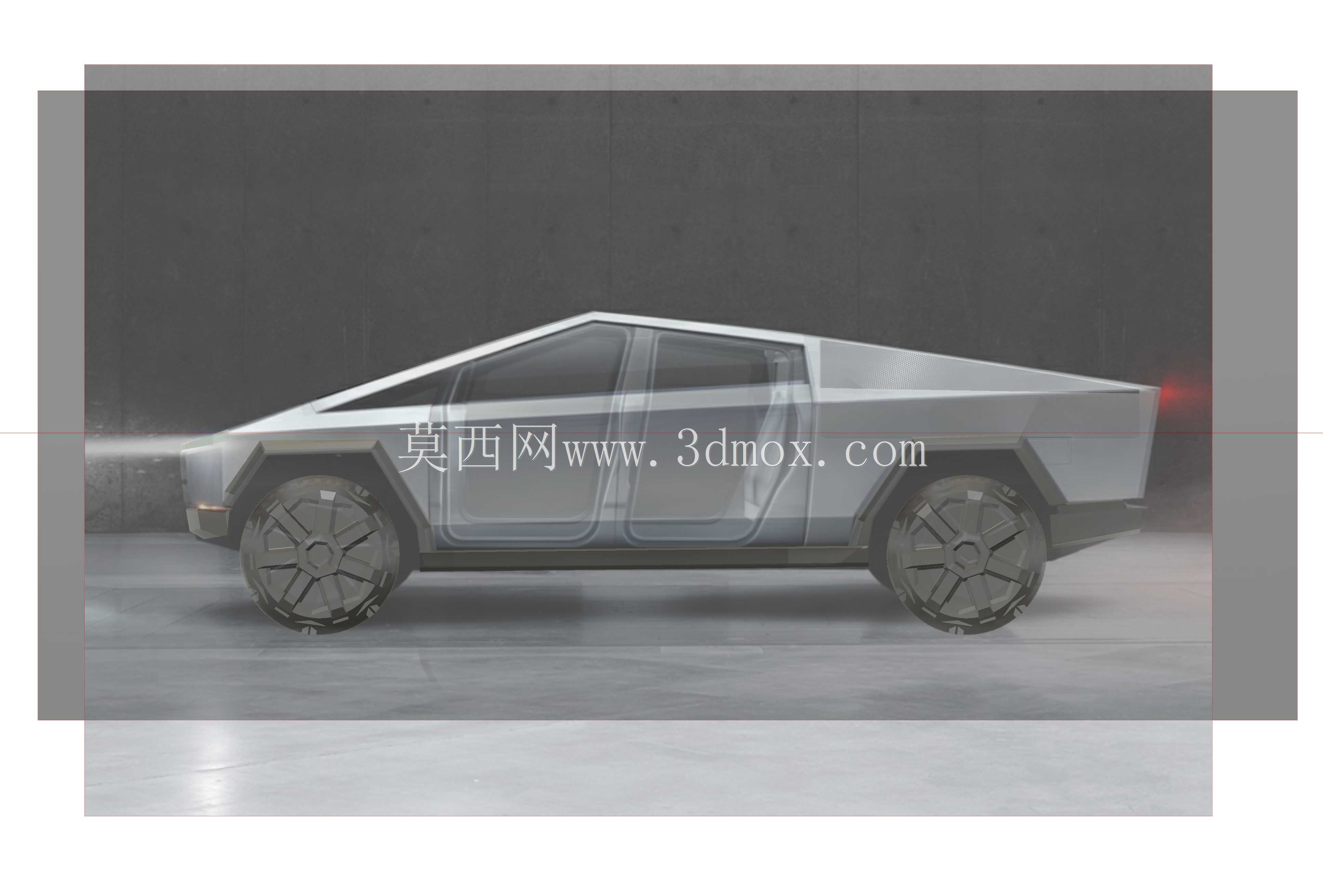 ����ͼֽ��Cybertruckȫ�ߴ�CAD����˹��