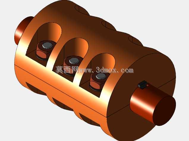 分体式套筒联轴器| autodesk inventor |零件设计和装配