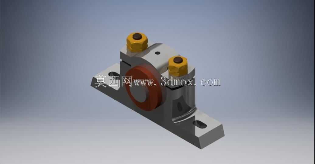 Plummer Block | autodesk inventor |零件设计和装配