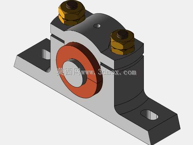 Plummer Block | autodesk inventor |零件设计和装配