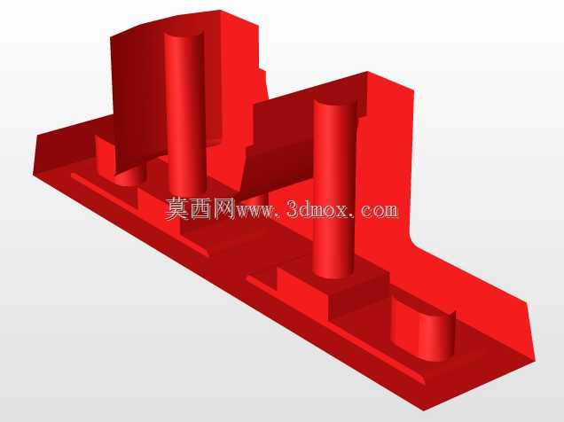 Plummer Block | Autocad 2014 3D |机械制图组件