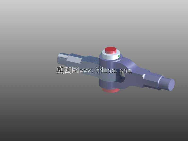转向节| Autocad 2014 3D |机械图装配