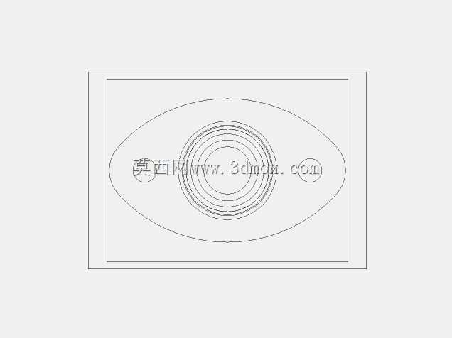 压盖和填料函| Autocad 2014 3D |机械图纸组装