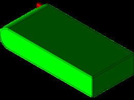 GForce 20C 1000mAh 2S 7.4V锂电池