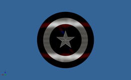 Captain America护罩,带束带安装接口
