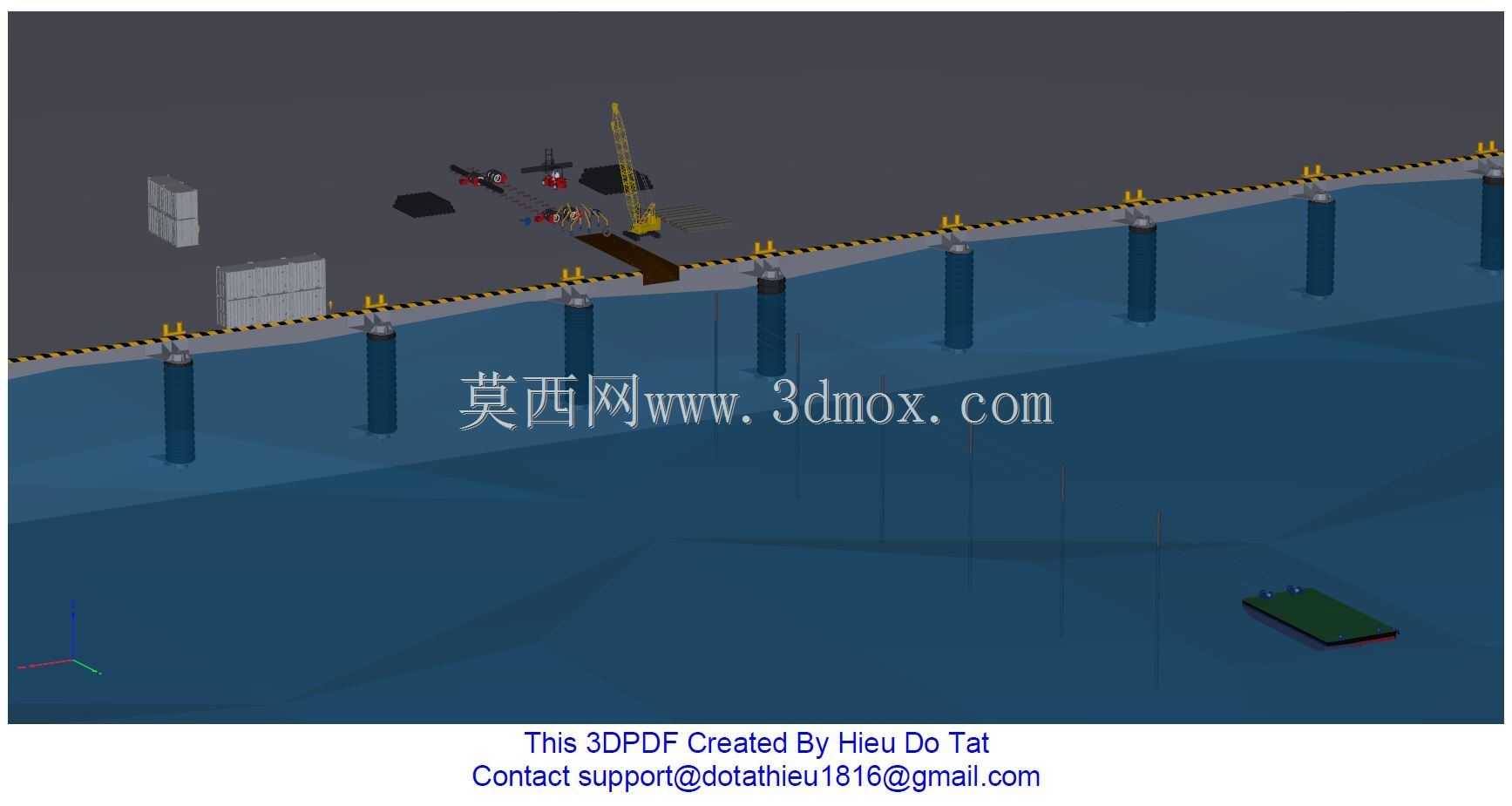 ����ϩ�ܣ�HDPE�ܣ���3D PDF��װ