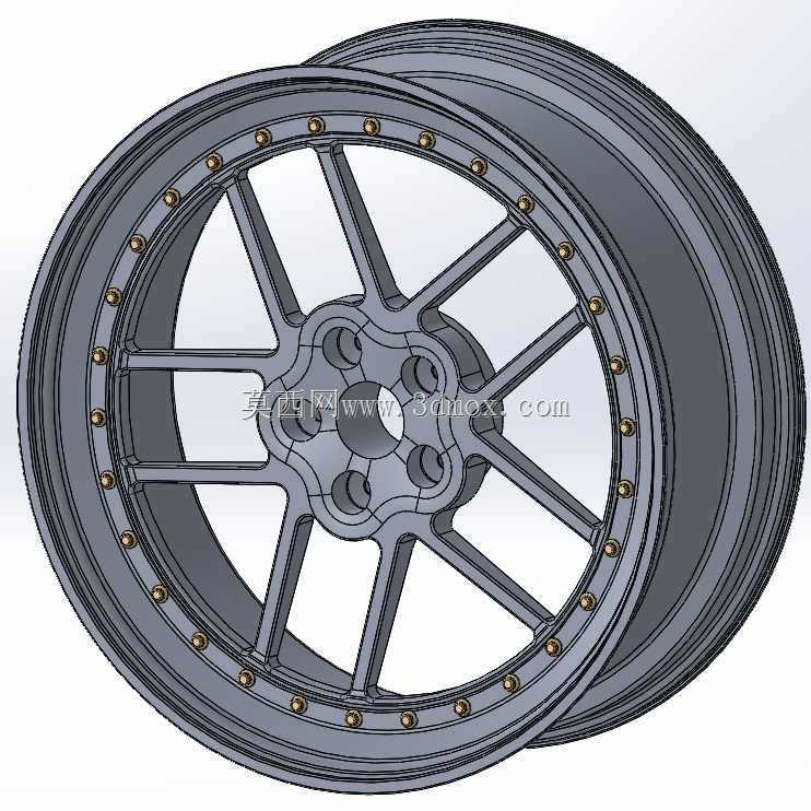 18x8.5车轮5x112螺栓型式
