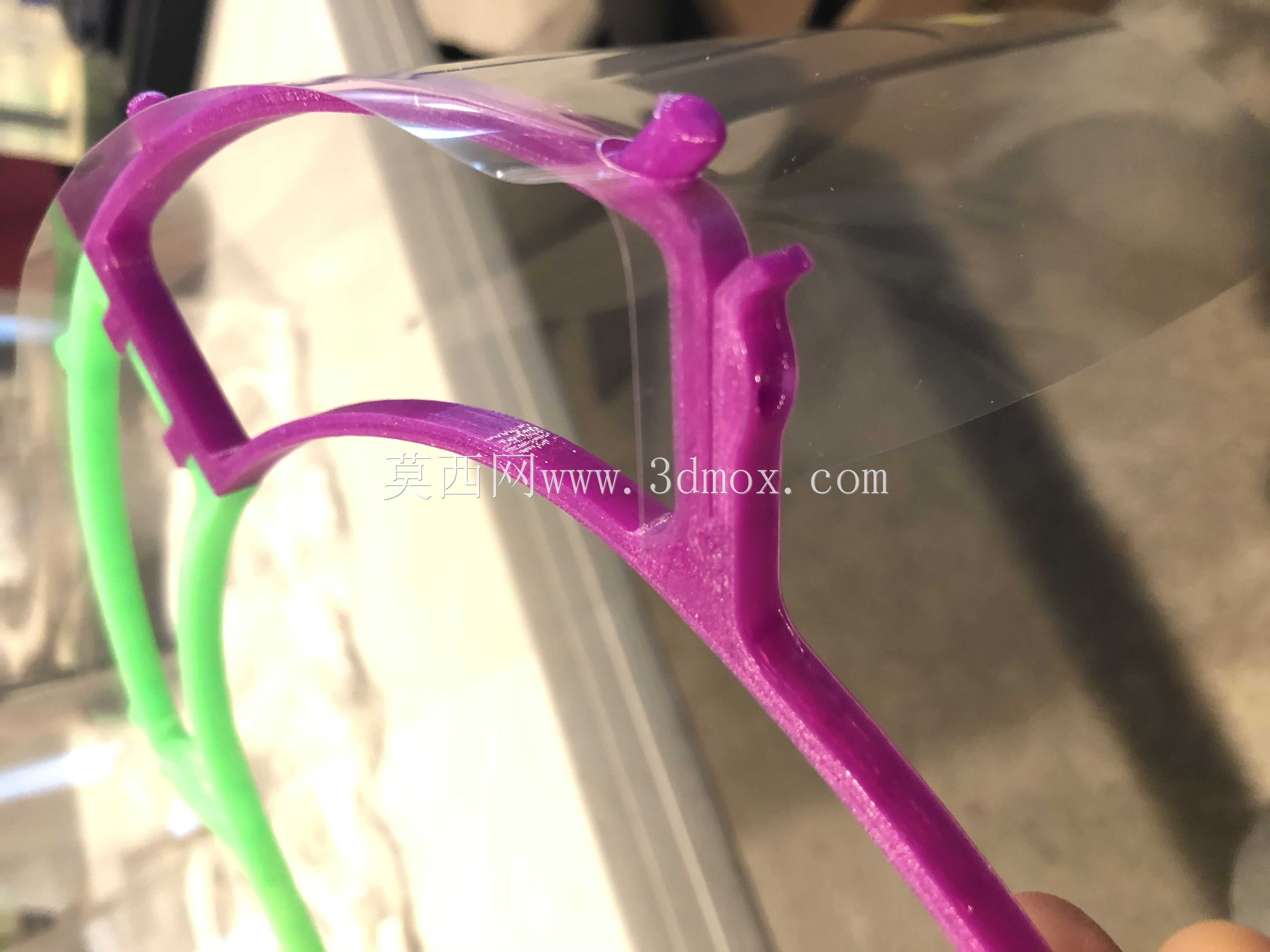 小型3D打印机的面罩