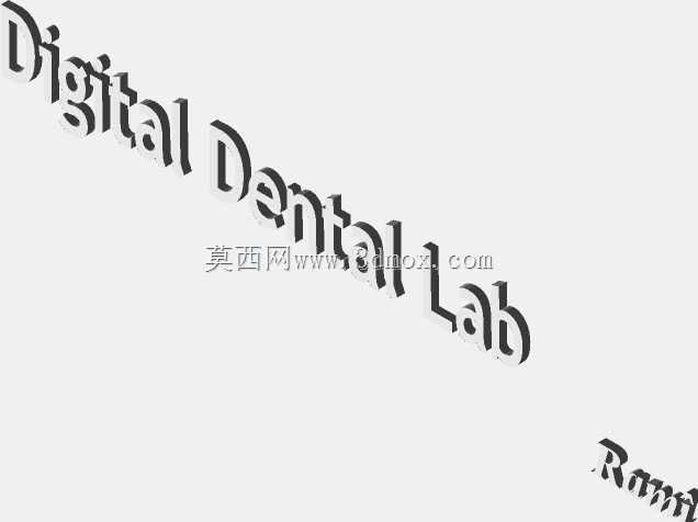 3D徽标(LabMagic 3D CAD)\u0026数字第一磨牙冠