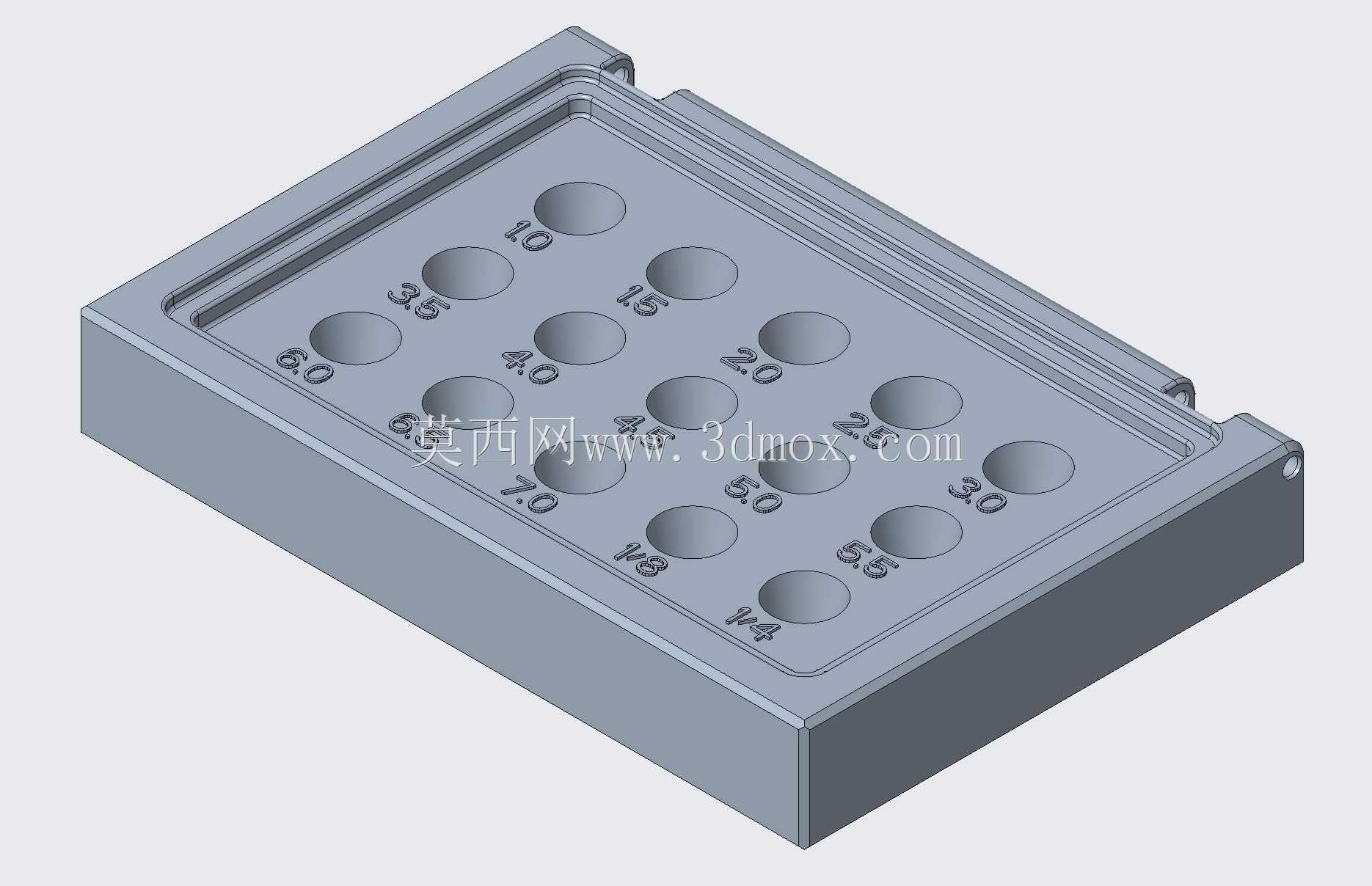 ER11夹头套件的3D打印盒